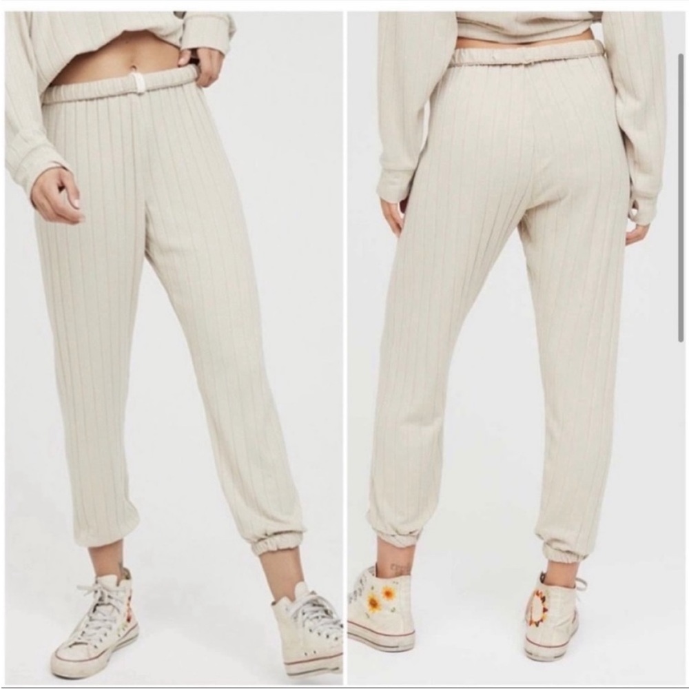 Offline by Aerie large lounge drawstring purple pants
